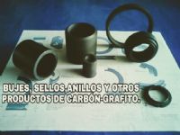 Sellos y bujes de carbón